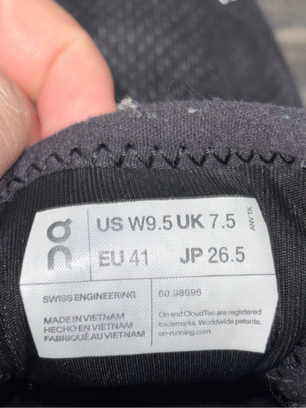 On Running Cloud X 3 sneakers Women's SZ 9.5 - Picture 10 of 11